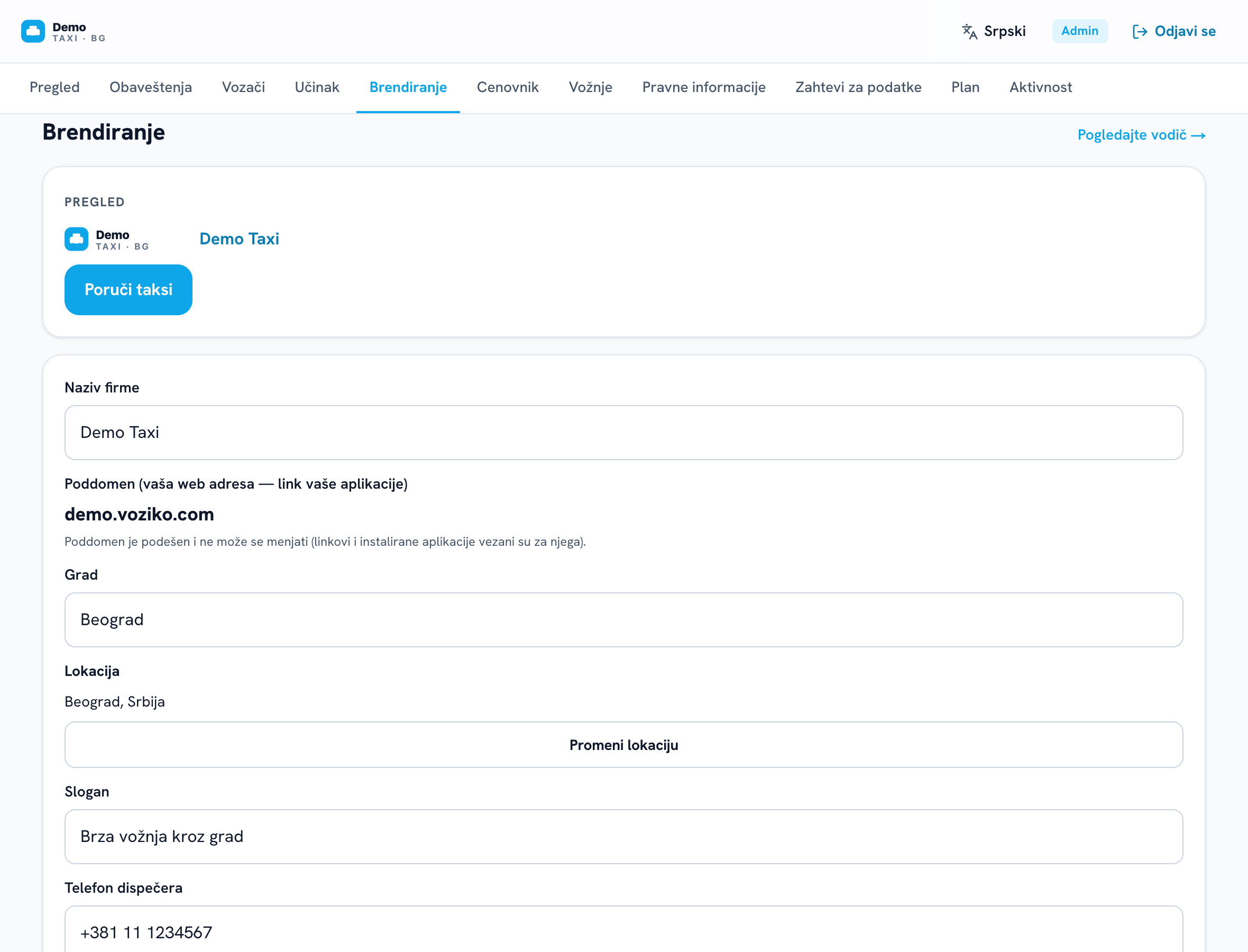Branding — your app
