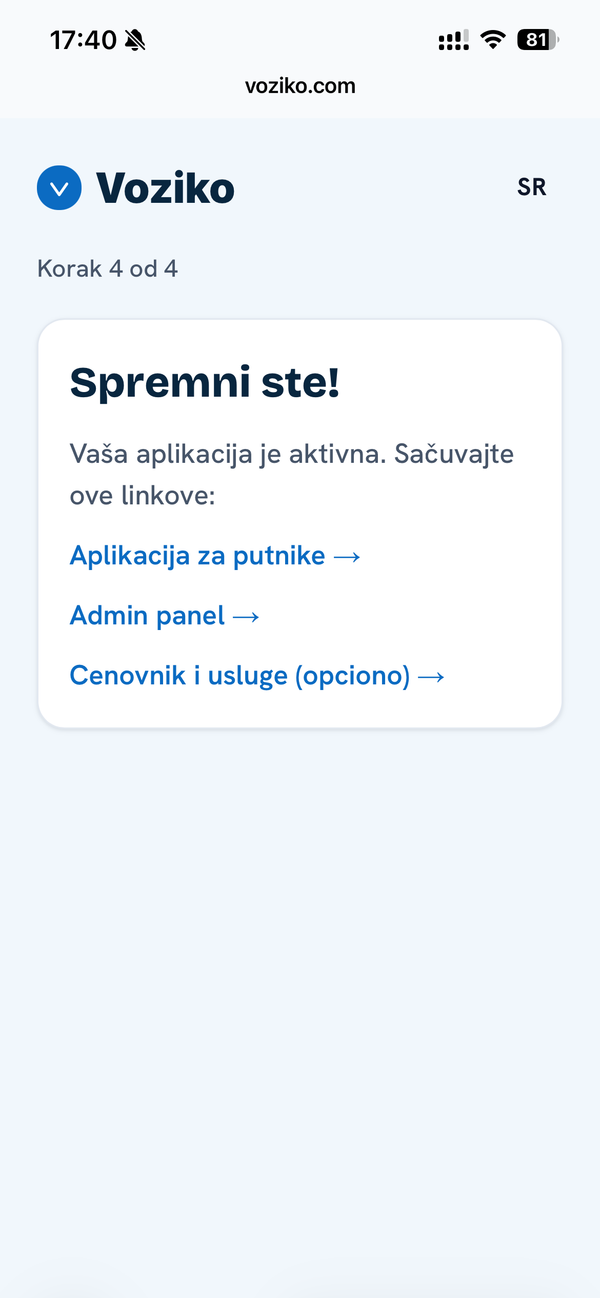 Step 4 — You're ready!