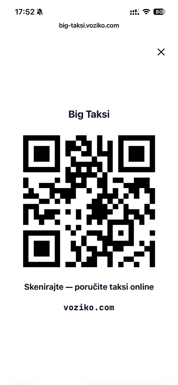 Vizit karta (QR)